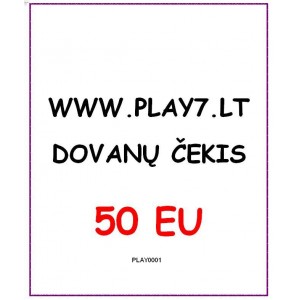 Dovanų Čekis 50 EU